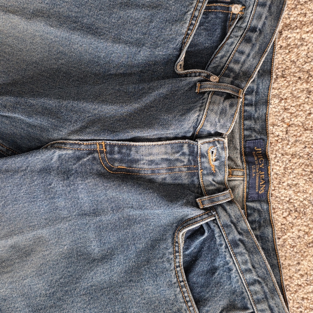 Juicy Couture Relaxed Fit Blue Jeans
